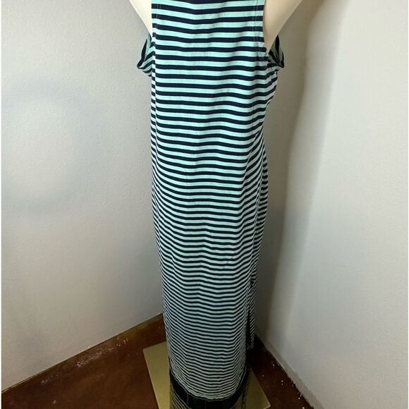 [Sail to Sable] Blue Stripped Maxi Dress - Size Large - Picture 4 of 6